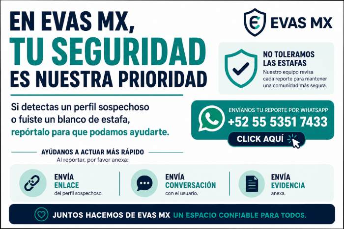 Botón de enlace a whatsapp en contra de estafas.